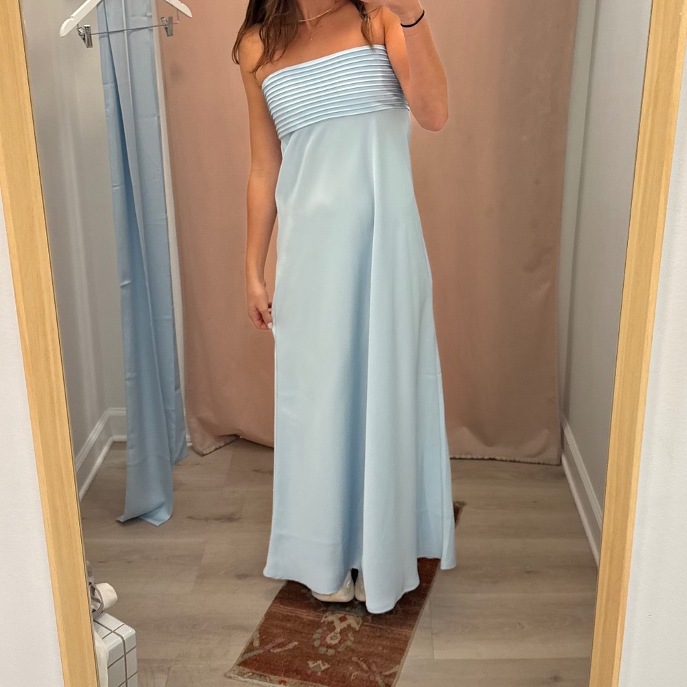Ice Blue Formal/Wedding Guest Dress